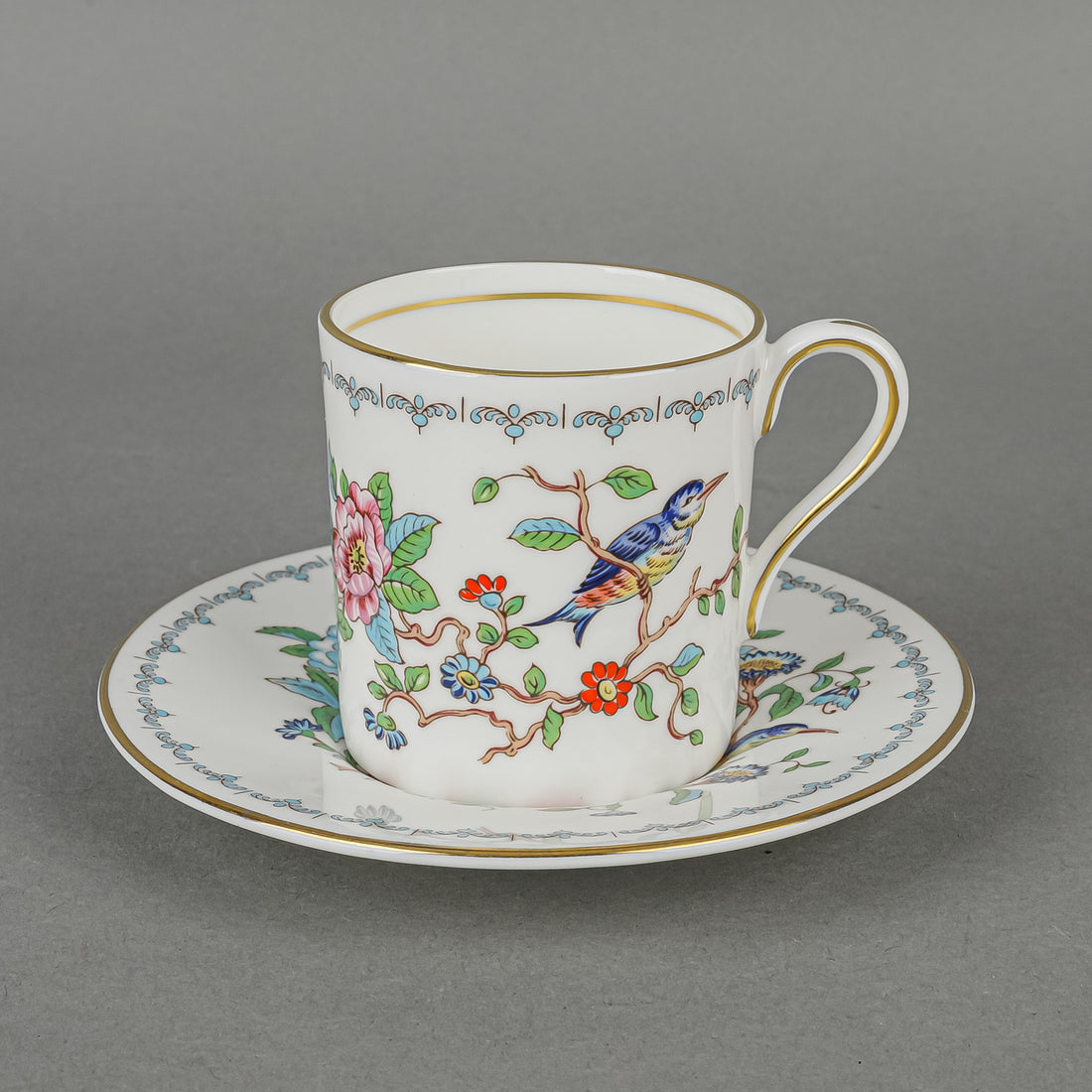 AYNSLEY Pembroke Demitasse And Saucers - 4 - 8 Pieces