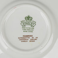 AYNSLEY Pembroke Demitasse And Saucers - 4 - 8 Pieces
