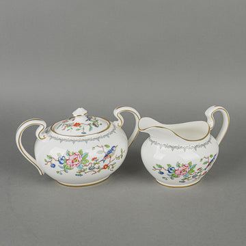 AYNSLEY Pembroke Cream And Covered Sugar
