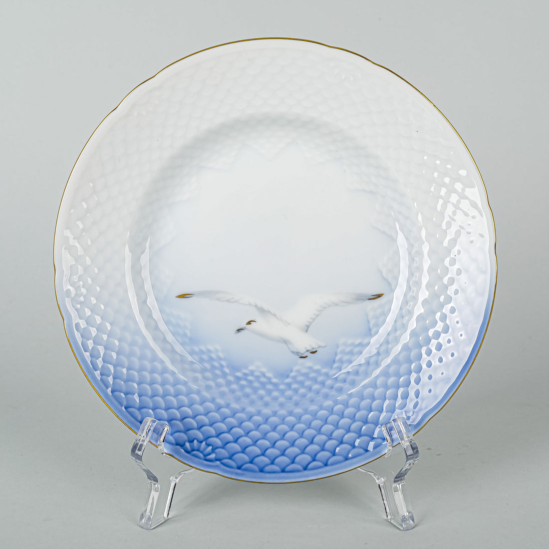 BING & GRØNDAHL Seagull Bread And Butter Plates #28A Set Of 10