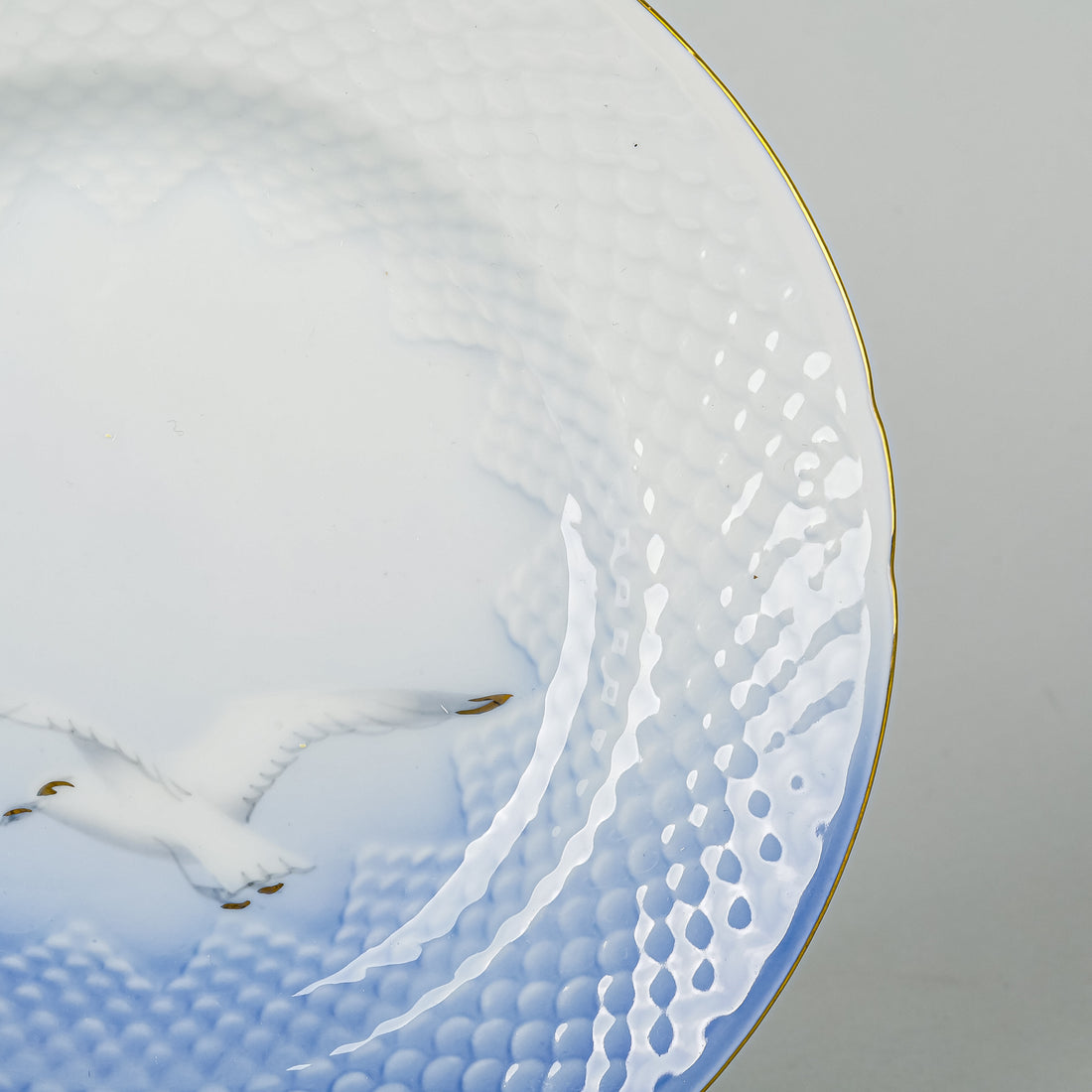 BING & GRØNDAHL Seagull Bread And Butter Plates #28A Set Of 10