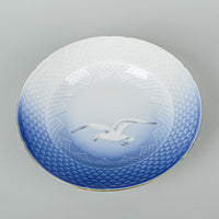 BING & GRØNDAHL Seagull Soup Plates #23 Set Of 6