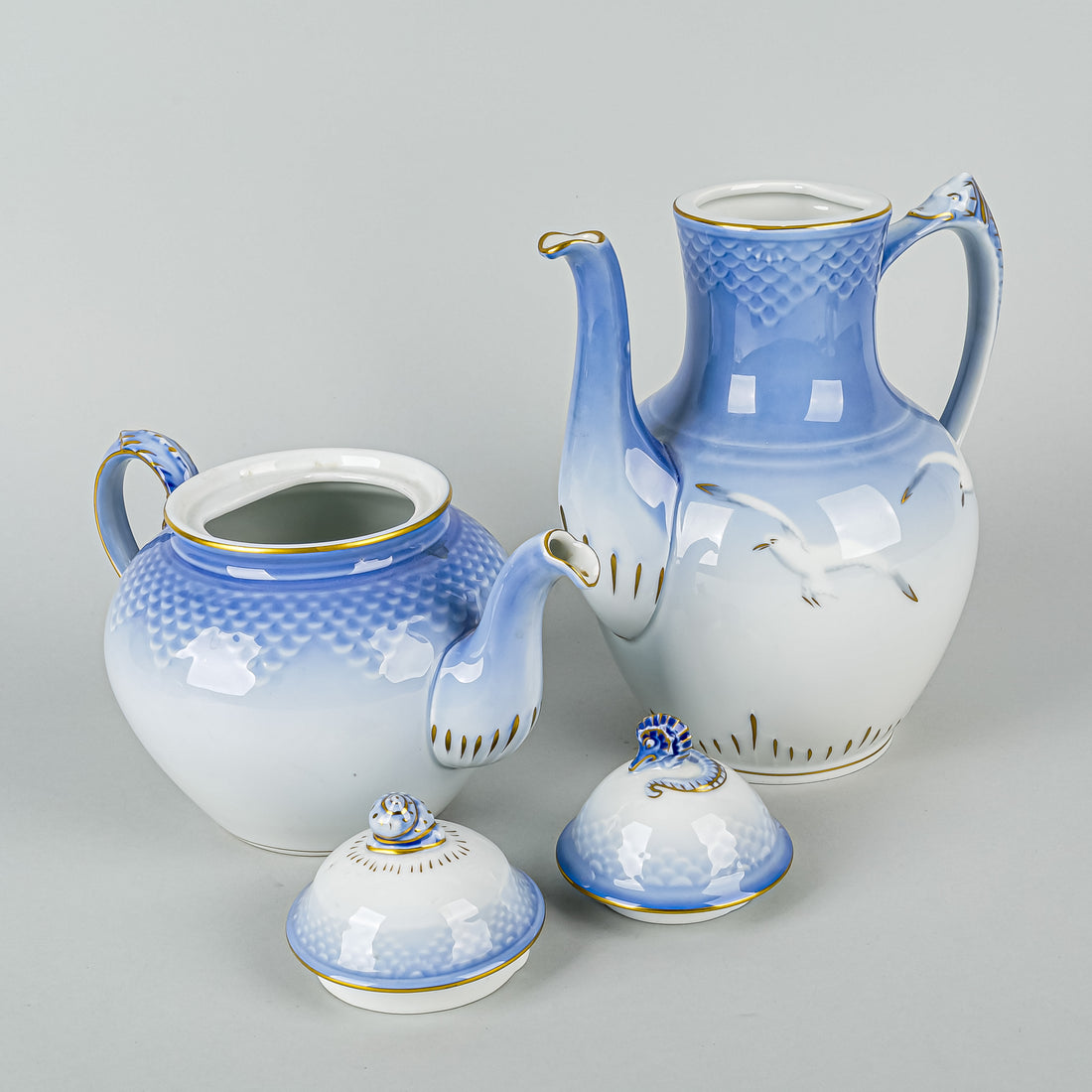 BING & GRØNDAHL Seagull Tea & Coffee Set 40 Pieces