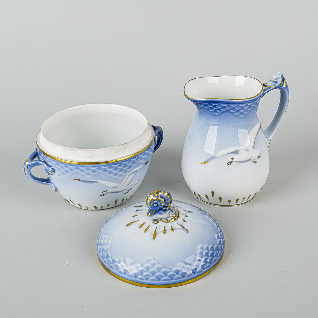 BING & GRØNDAHL Seagull Tea & Coffee Set 40 Pieces