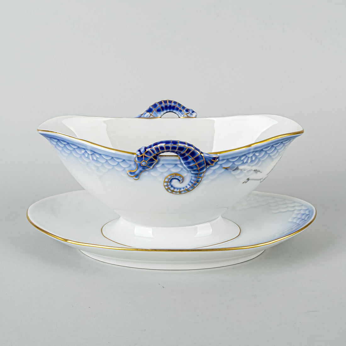 BING & GRØNDAHL Seagull Sauceboat With Fixed Stand #311