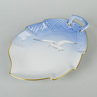 BING & GRØNDAHL Seagull Leaf Dish #199