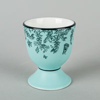 TIFFANY & CO  Blue Bone China Toile Egg Cup