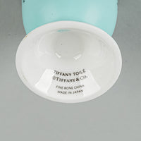 TIFFANY & CO  Blue Bone China Toile Egg Cup