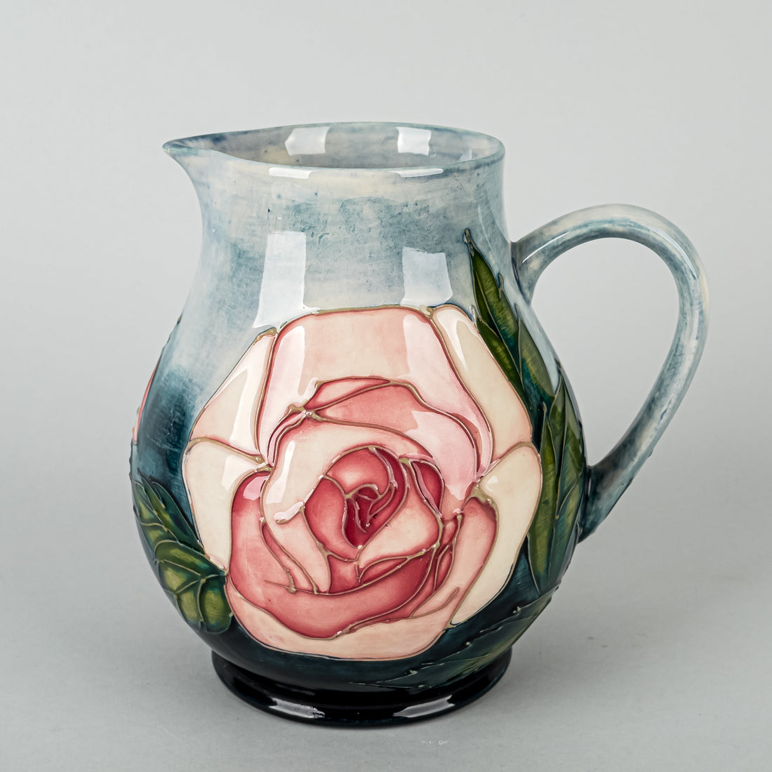 MOORCROFT Sally Tuffin ROSE Moorcroft Collectors Club Jug
