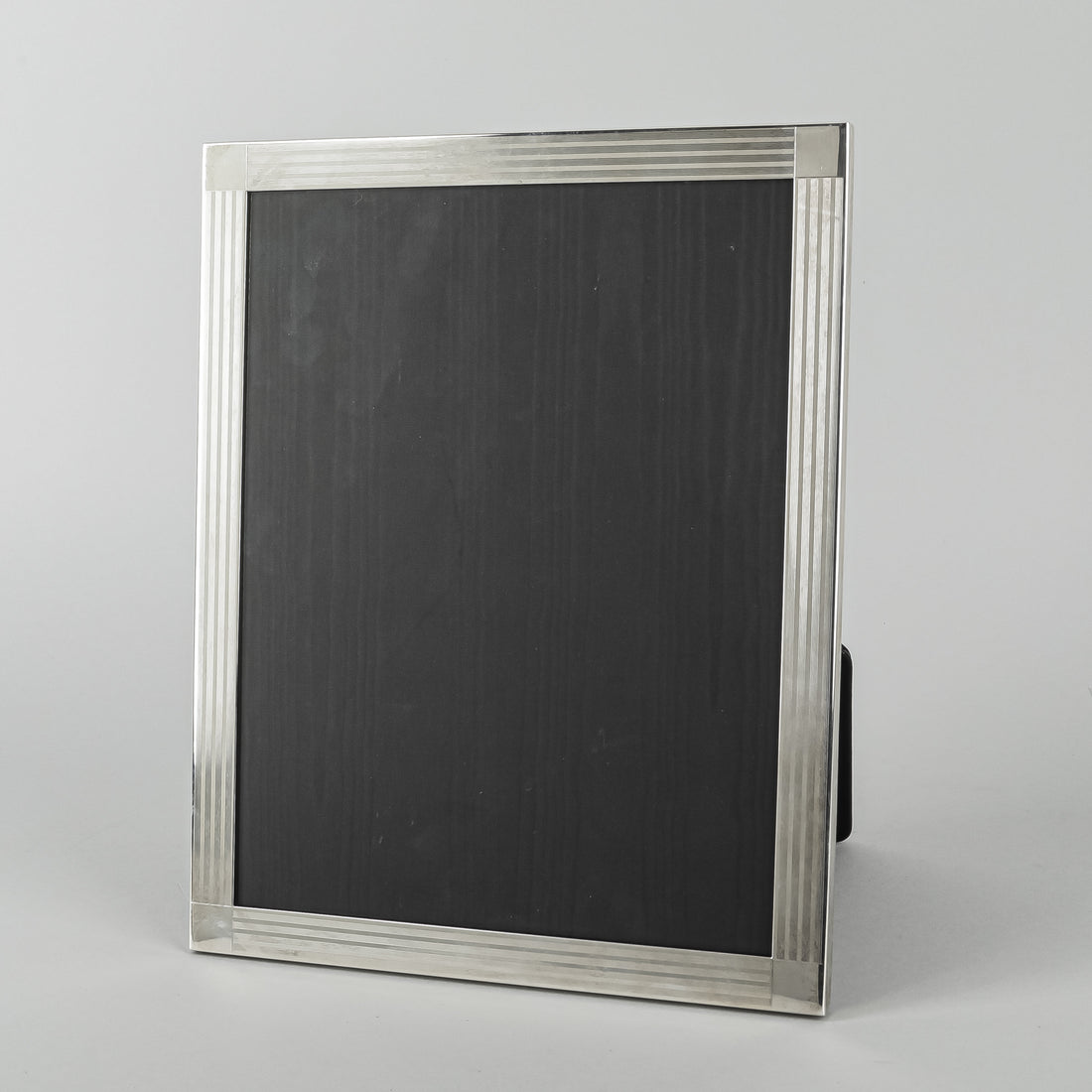 TIFFANY & CO Sterling Rectangle Striped Picture Frame