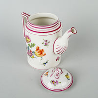 Vintage Hand Painted Vienna Porcelain Coffee Set - 9 Pieces