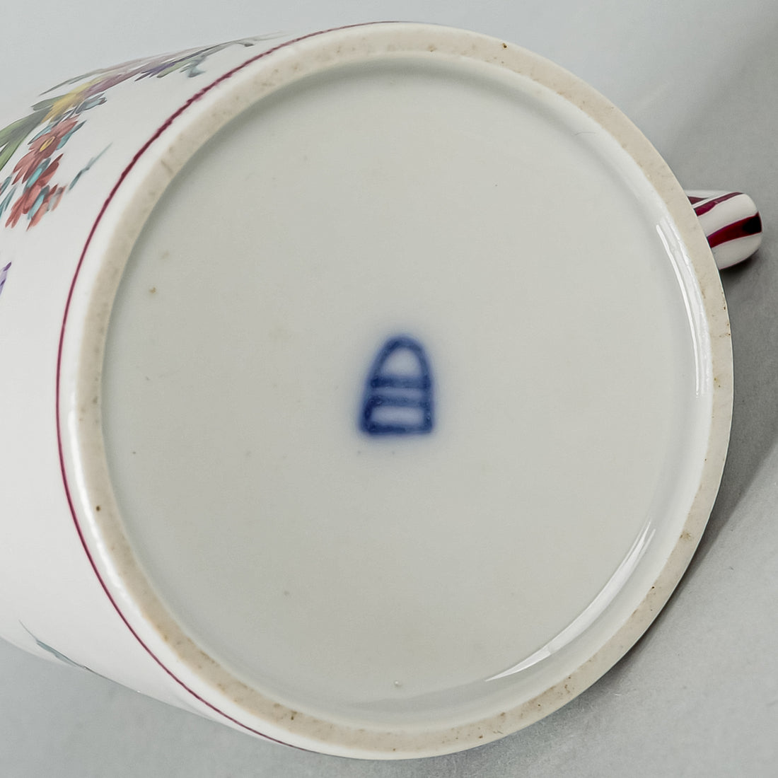 Vintage Hand Painted Vienna Porcelain Coffee Set - 9 Pieces