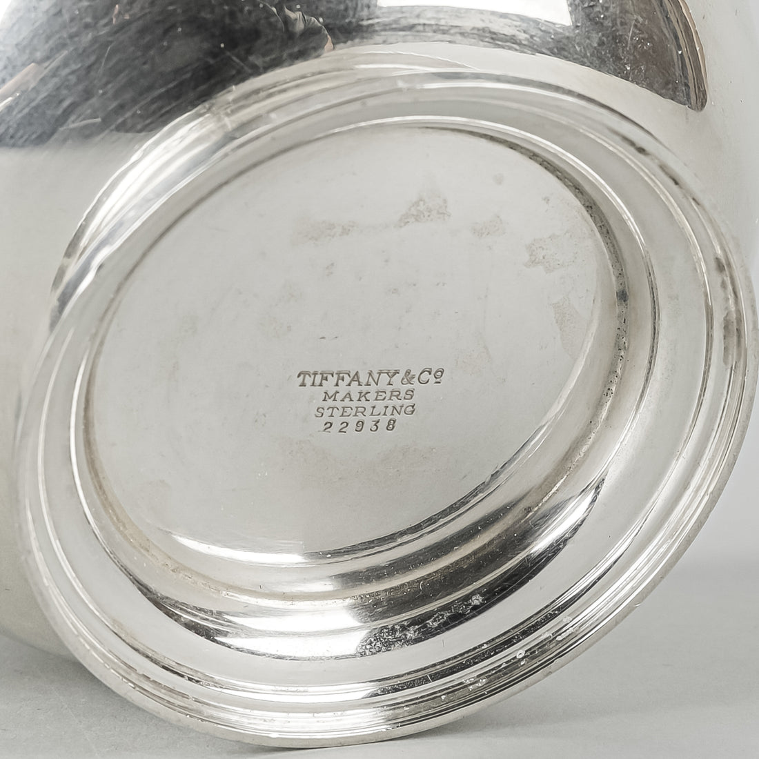 TIFFANY & CO Sterling Round Nut/Candy Bowl