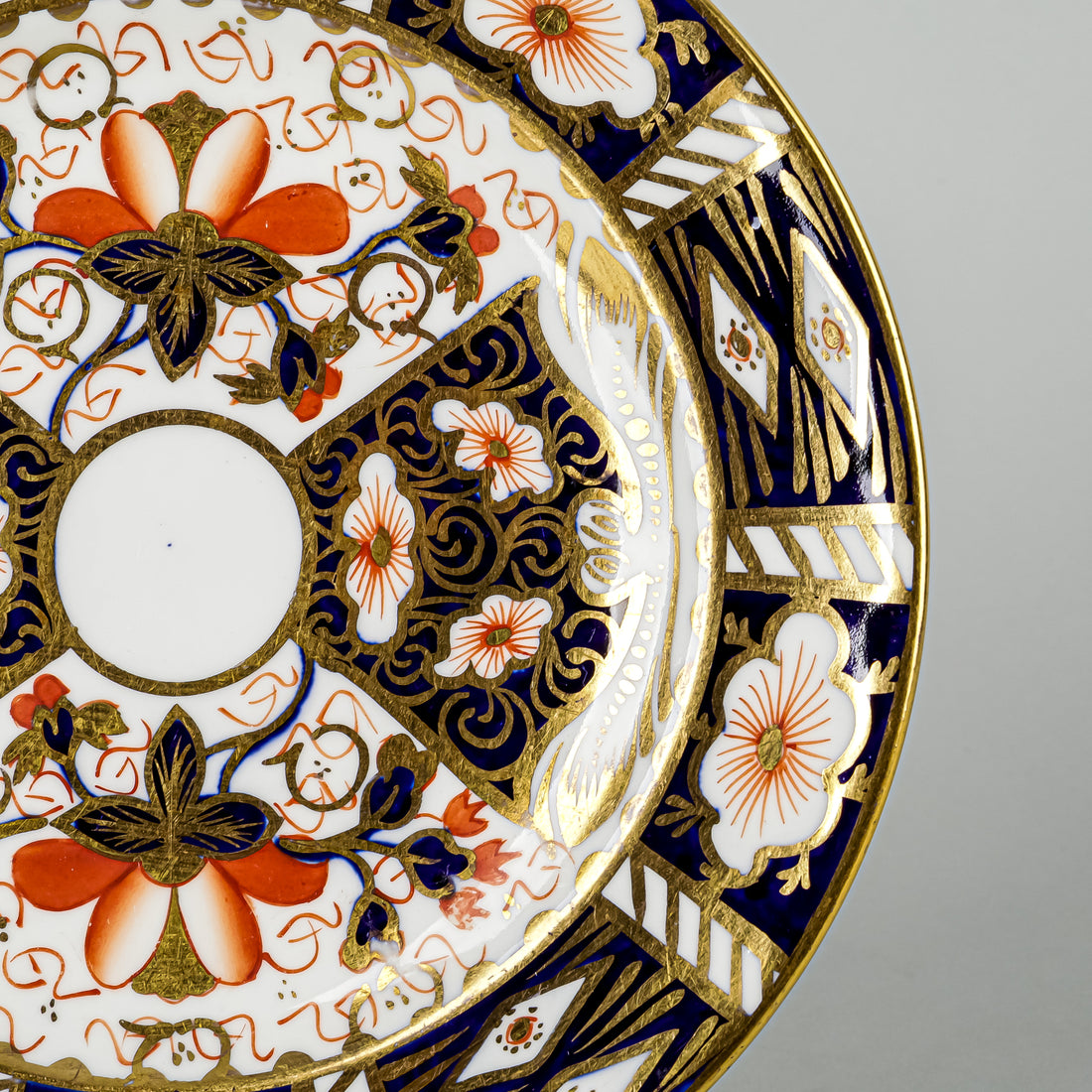 ROYAL CROWN DERBY Traditional Imari 2451 Bread And Butter Plates Set Of 5