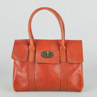 MULBERRY Bayswater Oak Leather Handbag