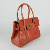 MULBERRY Bayswater Oak Leather Handbag
