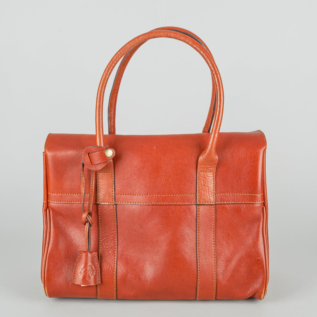 MULBERRY Bayswater Oak Leather Handbag
