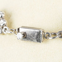 Sterling Silver Daisy Link Necklace