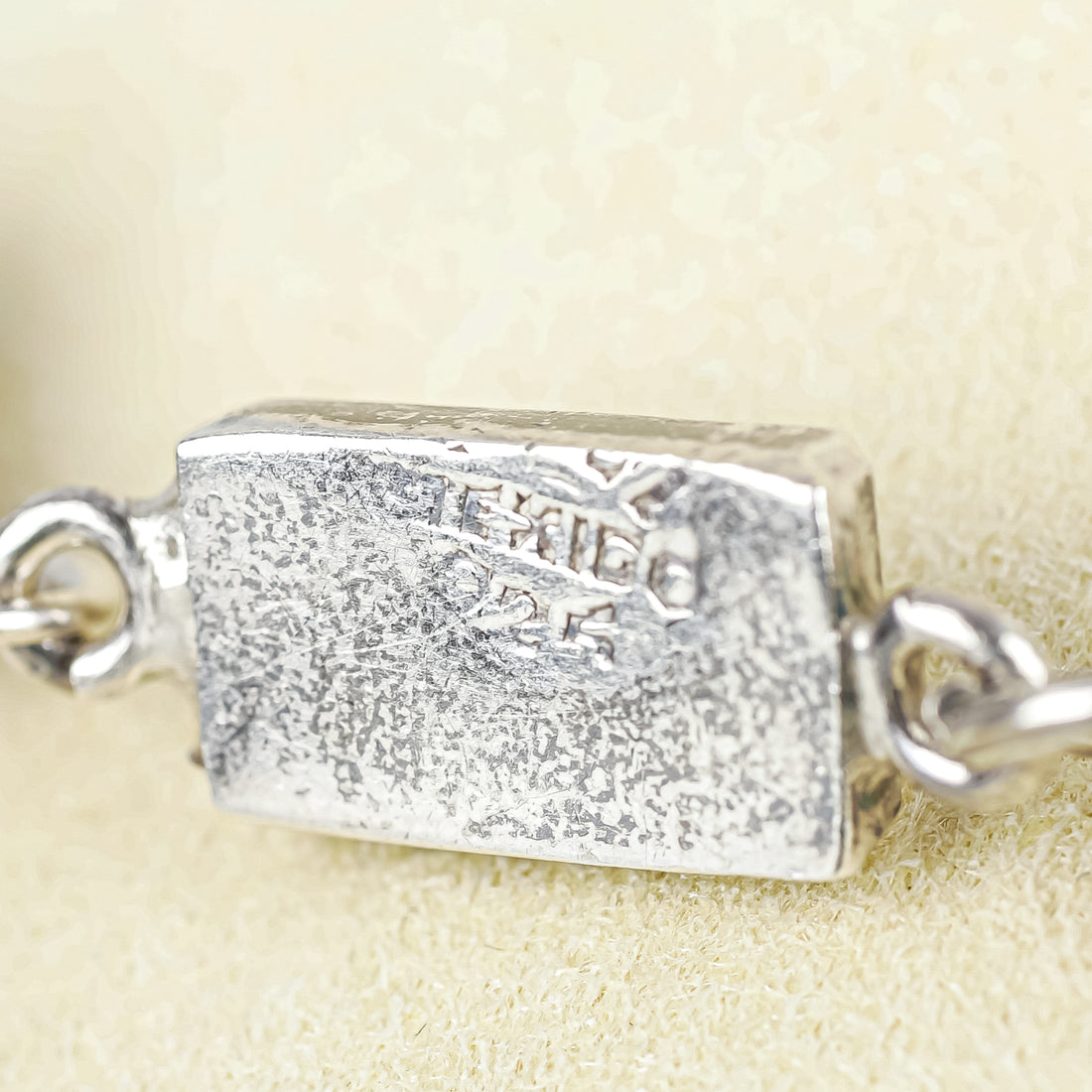 Sterling Silver Daisy Link Necklace