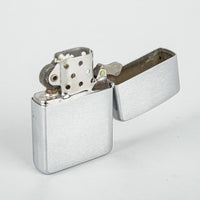 ZIPPO Vintage 1956 Silver Tone Esso Oil Drop Man Lighter