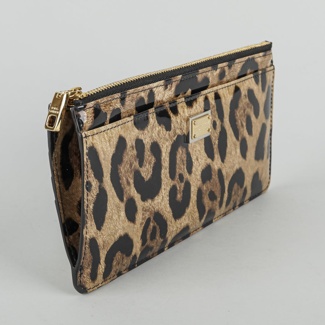 DOLCE & GABBANA Portacarte Crespo Animal Print Wallet