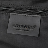 CHANEL 2004 Gray Black Canvas Sport Ligne Duffle Bag