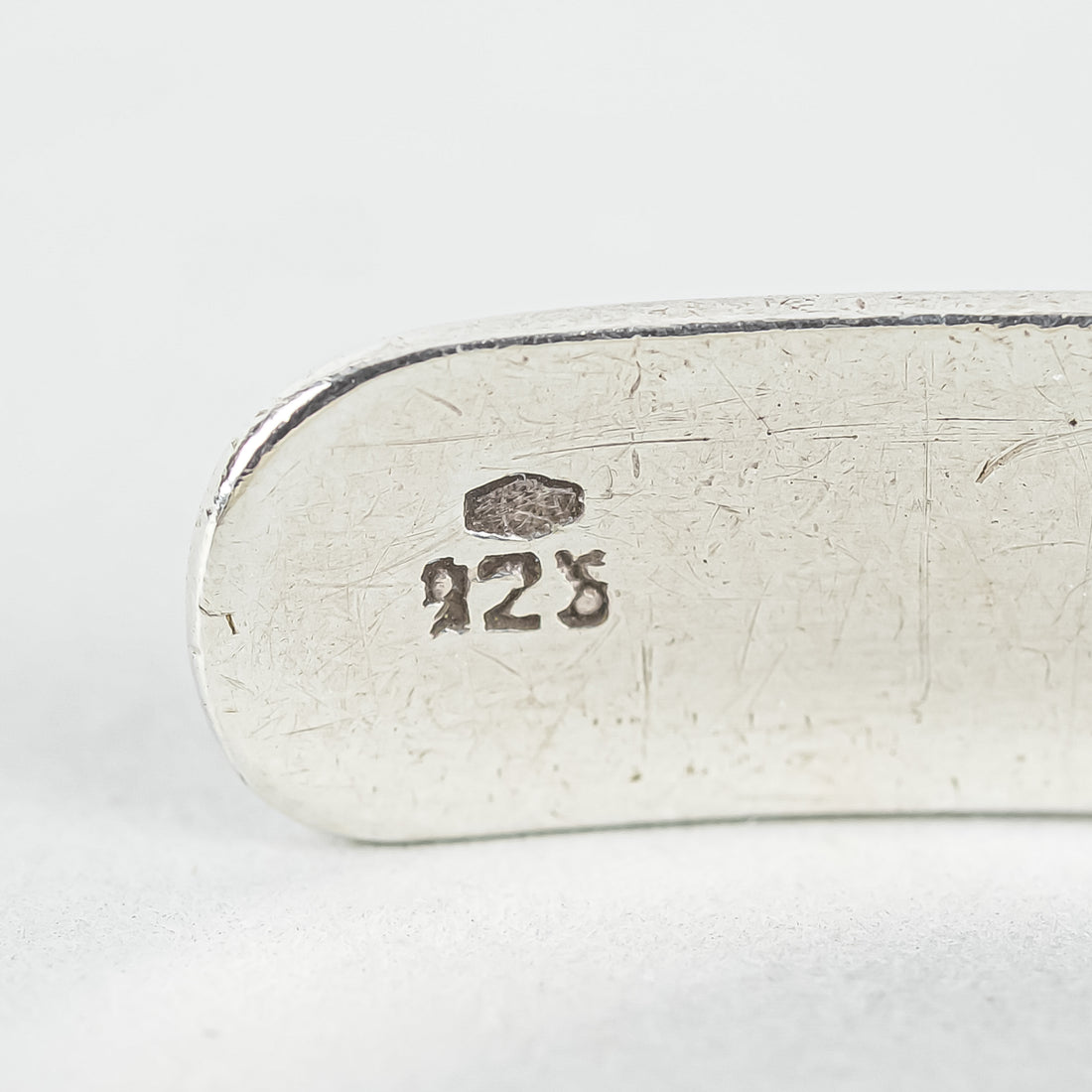 GUCCI Vintage Sterling 18K Bangle Bracelet