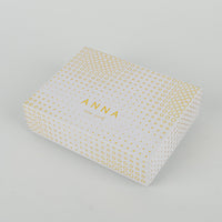 ANNA NEW YORK Set of 6 Square Amethyst Whiskey Coolers