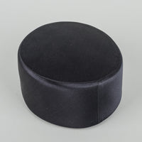 LORO PIANA  Archival Navy "Jaqueline" Satin Hat