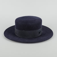 MAISON MICHEL Navy KIKI Hat