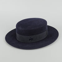 MAISON MICHEL Navy KIKI Hat
