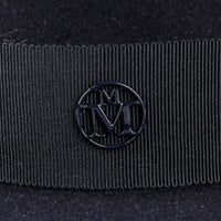 MAISON MICHEL Navy KIKI Hat