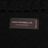 RANI ARABELLA Black Cashmere Throw