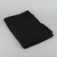 RANI ARABELLA Black Cashmere Throw