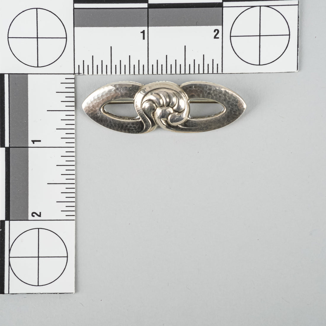 GEORG JENSEN Sterling Swirl #40  Brooch