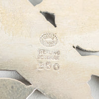 GEORG JENSEN #250 Bird/Wheat Brooch