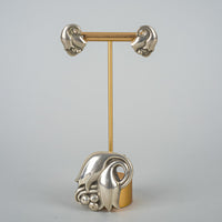 GEORG JENSEN Sterling #100  Double Tulip Set