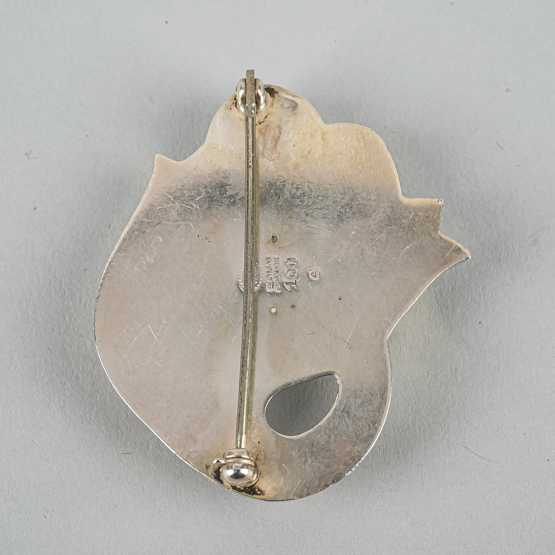 GEORG JENSEN Sterling #100  Double Tulip Set