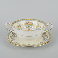 AYNSLEY Henley Cream Soup & Saucers Set of 8