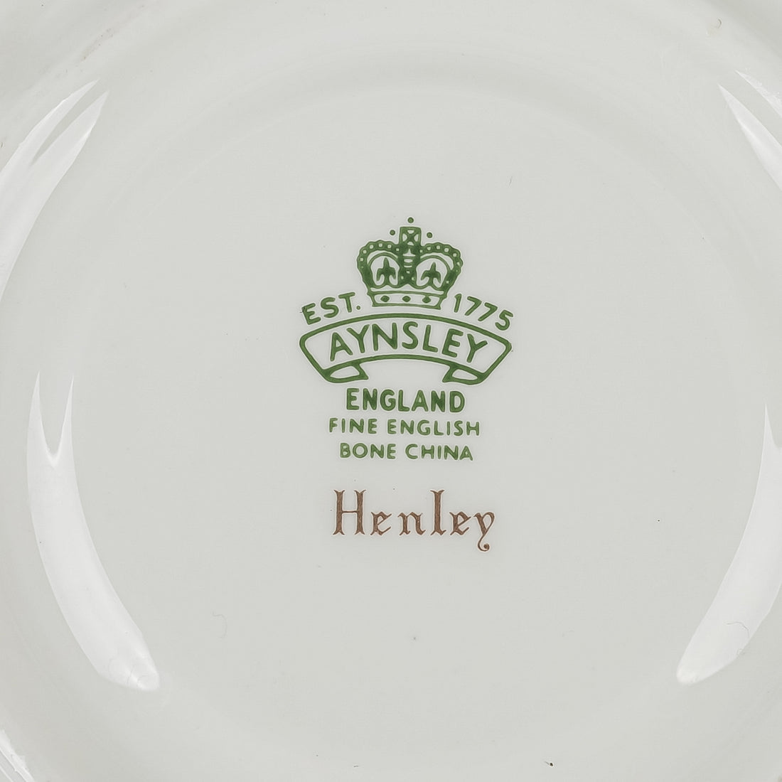 AYNSLEY Henley Cream Soup & Saucers Set of 8