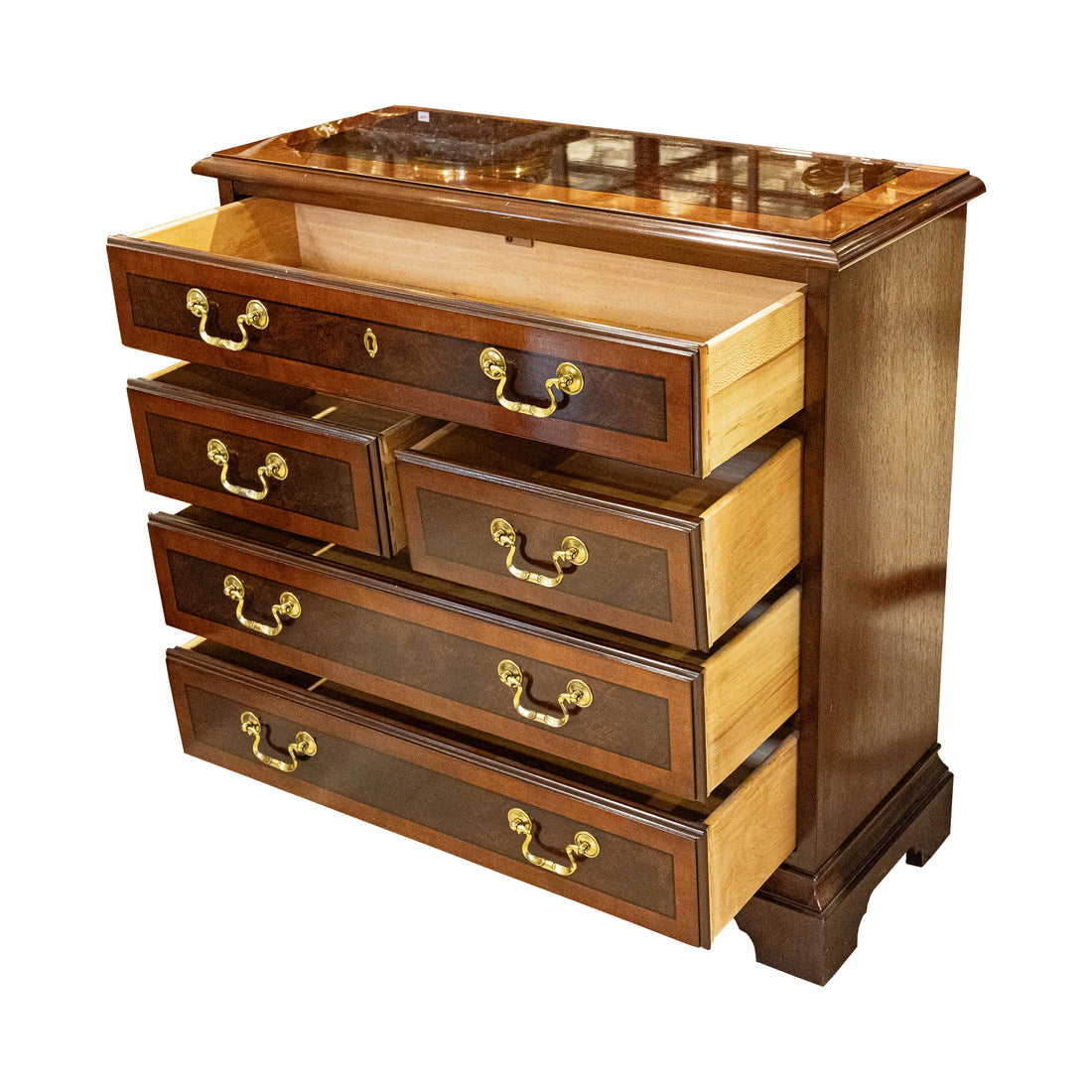 Mahogany Chippendale Style Drawers