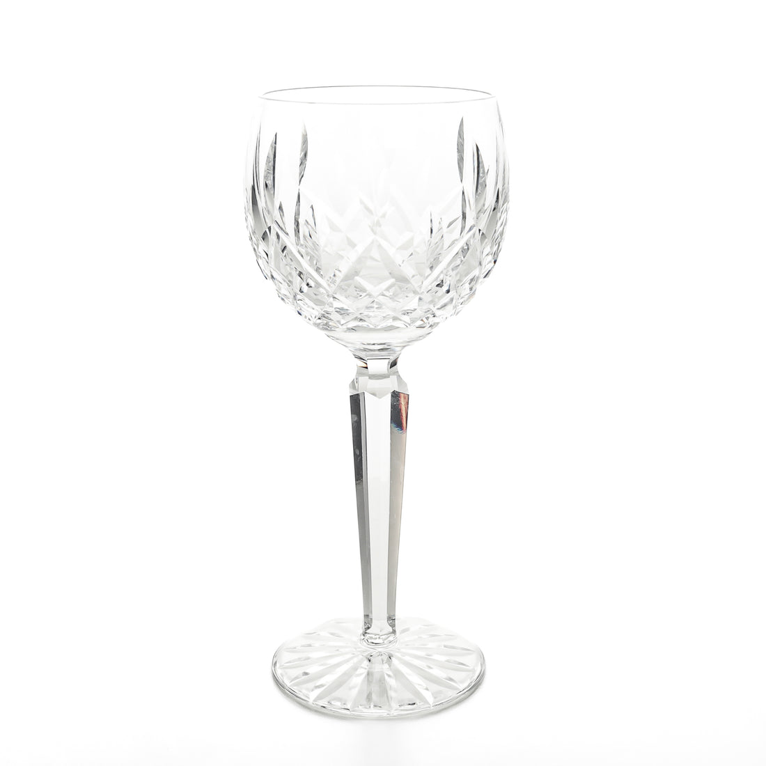 WATERFORD Lismore Hock Wine Glasses Set Of 6