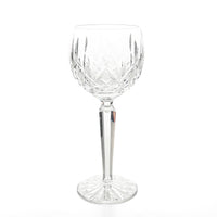 WATERFORD Lismore Hock Wine Glasses Set Of 6