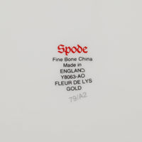 SPODE Fleur De Lys Gold Y8063 11PS+