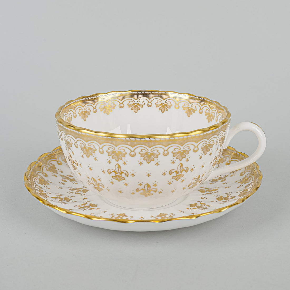 SPODE Fleur De Lys Gold Y8063 11PS+