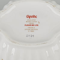 SPODE Fleur De Lys Gold Y8063 Coffee And Tea Service 7 Pieces