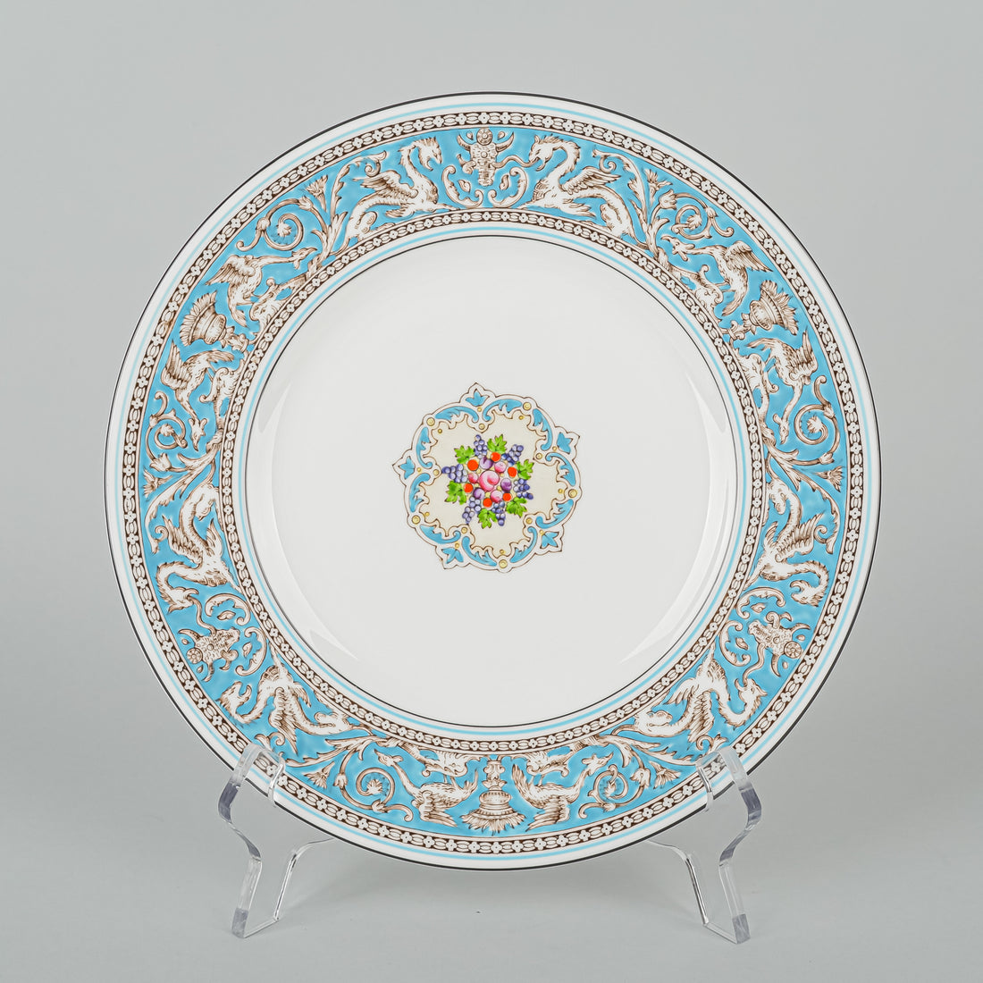 WEDGWOOD Florentine W2714 Luncheon Plates Set of 8