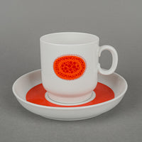 THOMAS Flammfest Orange Tea And Coffee Set 20 Pieces