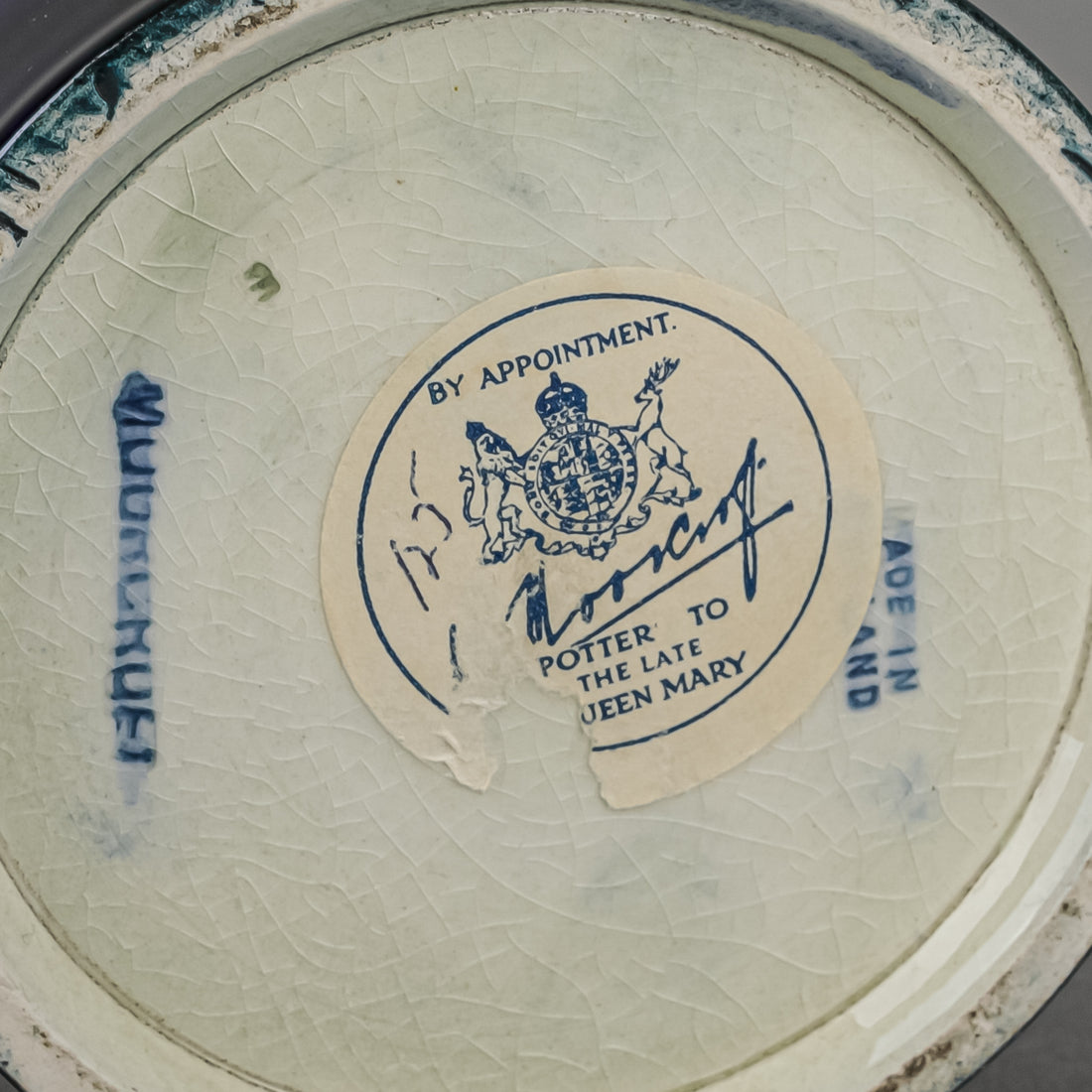 MOORCROFT Orchid Blue Ground Lidded Jar