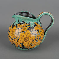 Vintage KON.PLATEELBAKKERIJ ZUID-HOLLAND GOUDA Floral Jug 4313